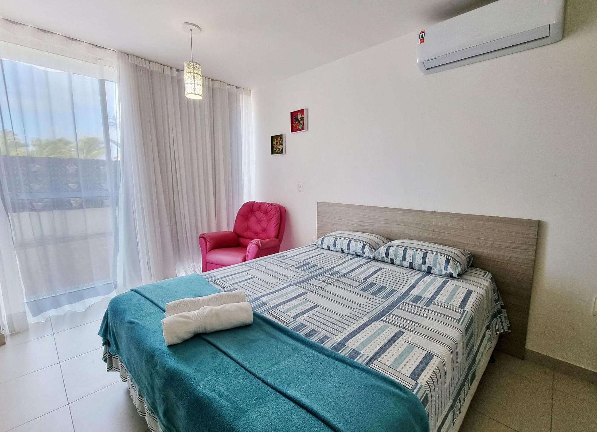 Areias Do Mar | 2 Quartos Garden E Ar Na Sala A112 Barra de São Miguel Exterior foto